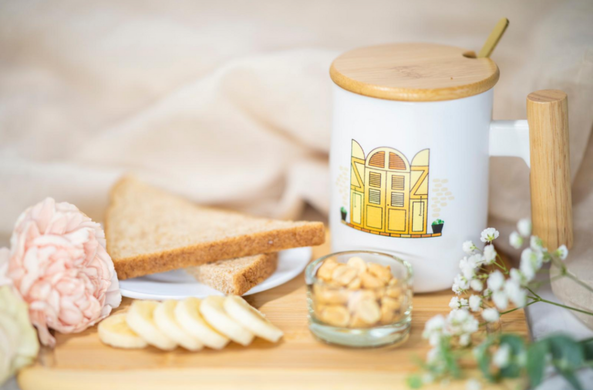 超美品 VASIC AperoMiniMini Muguet Bacimi Clear Demitasse Mini Espresso Cups with White Handles - Set of