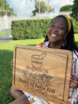 Akajou Signature Cutting Board “Taste of Home” Design
