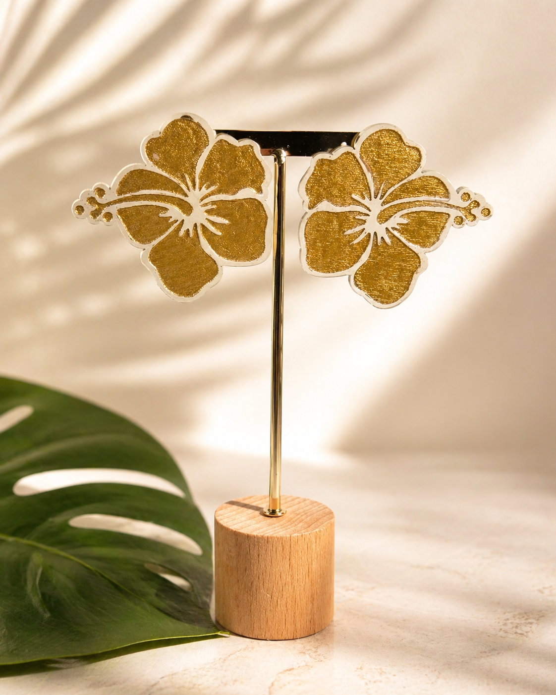 Hibiscus (Choublak) Earrings - Akajou
