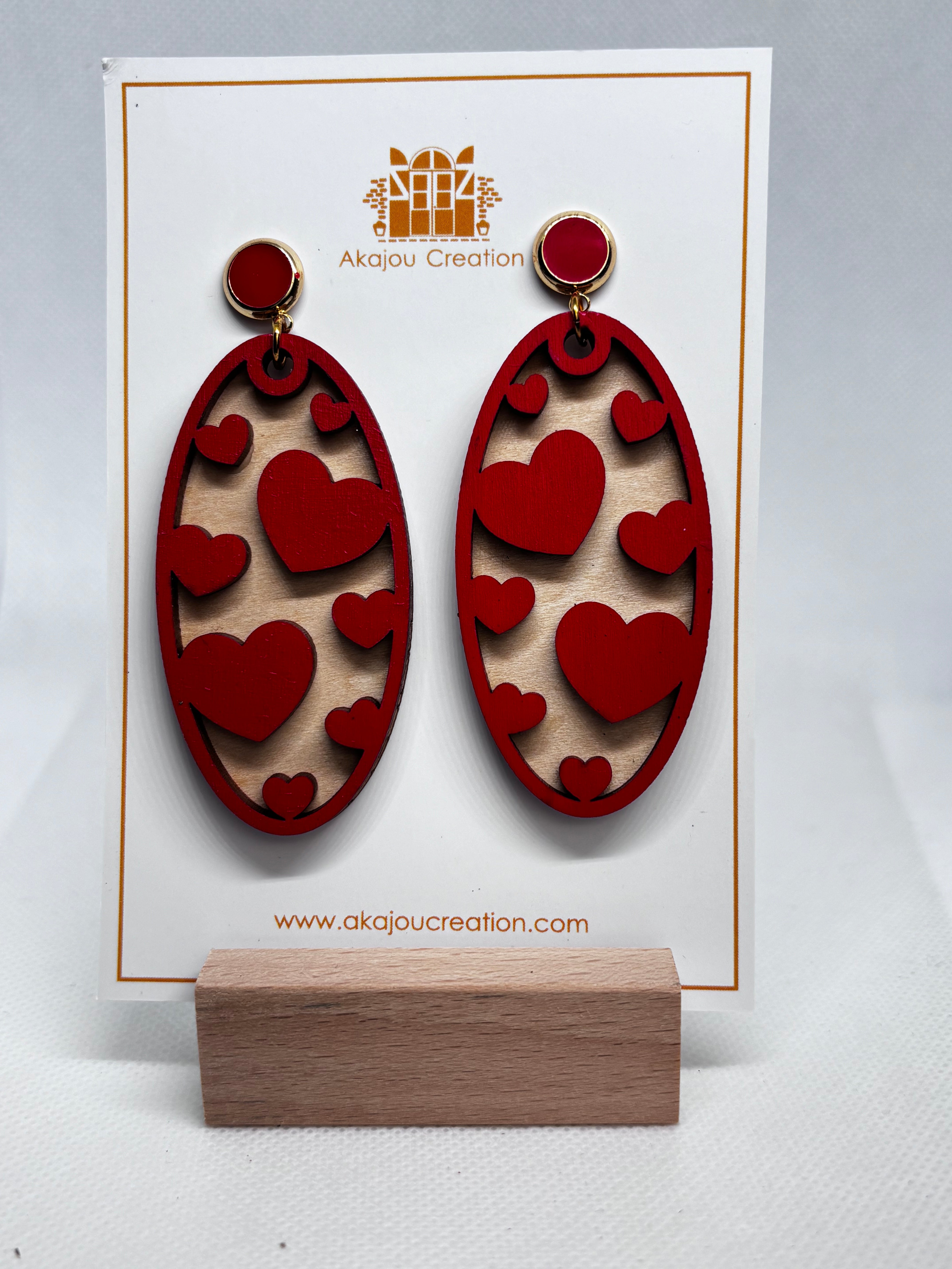 Éclat de Romance Earrings 1 - Akajou