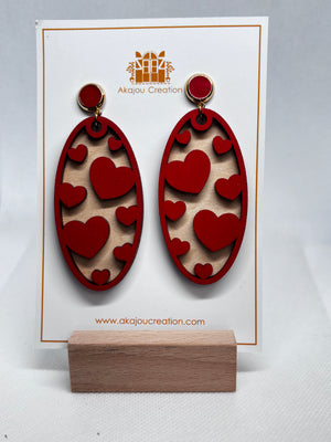 Éclat de Romance Earrings 1 - Akajou