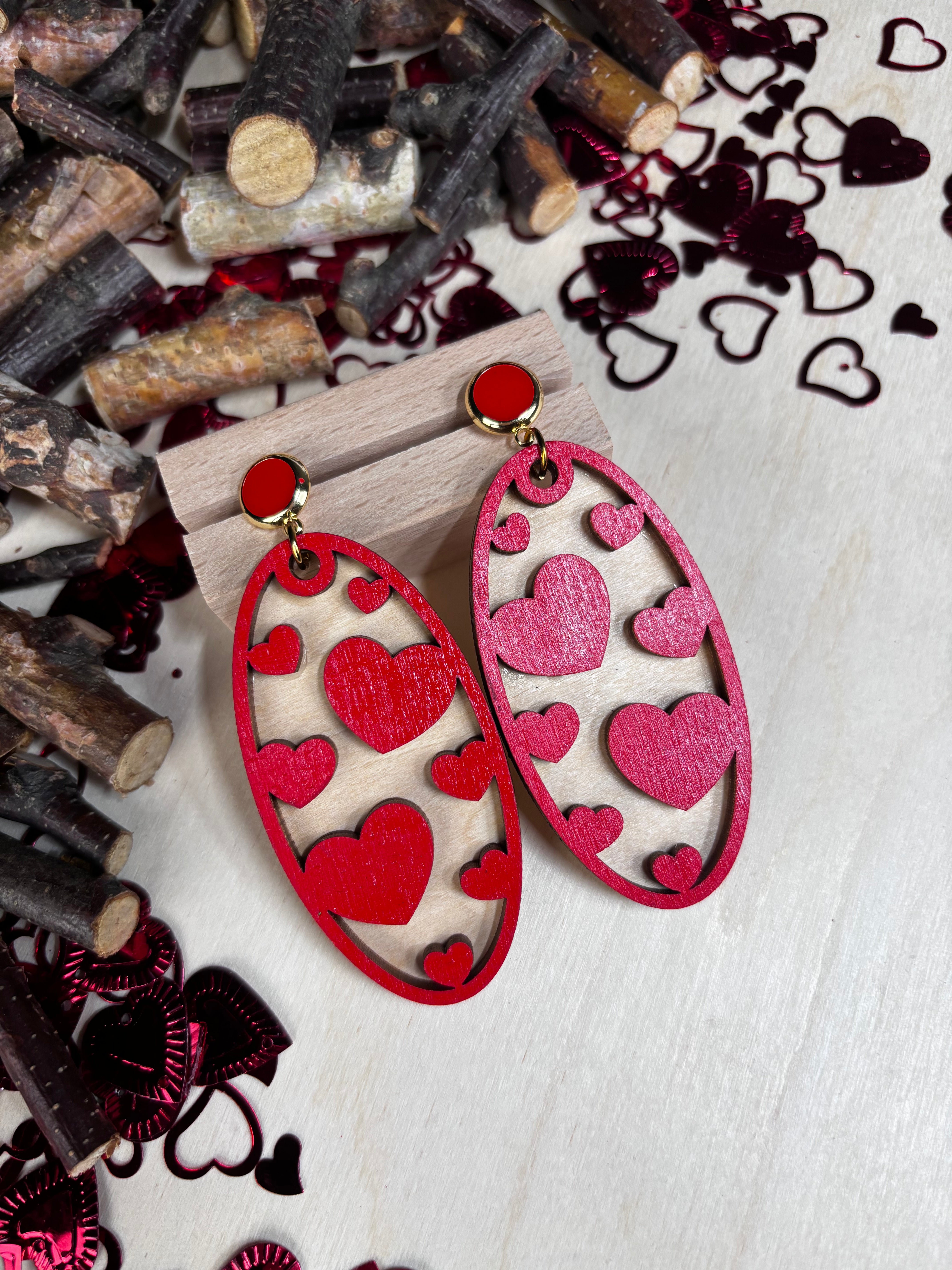 Éclat de Romance Earrings 1 - Akajou