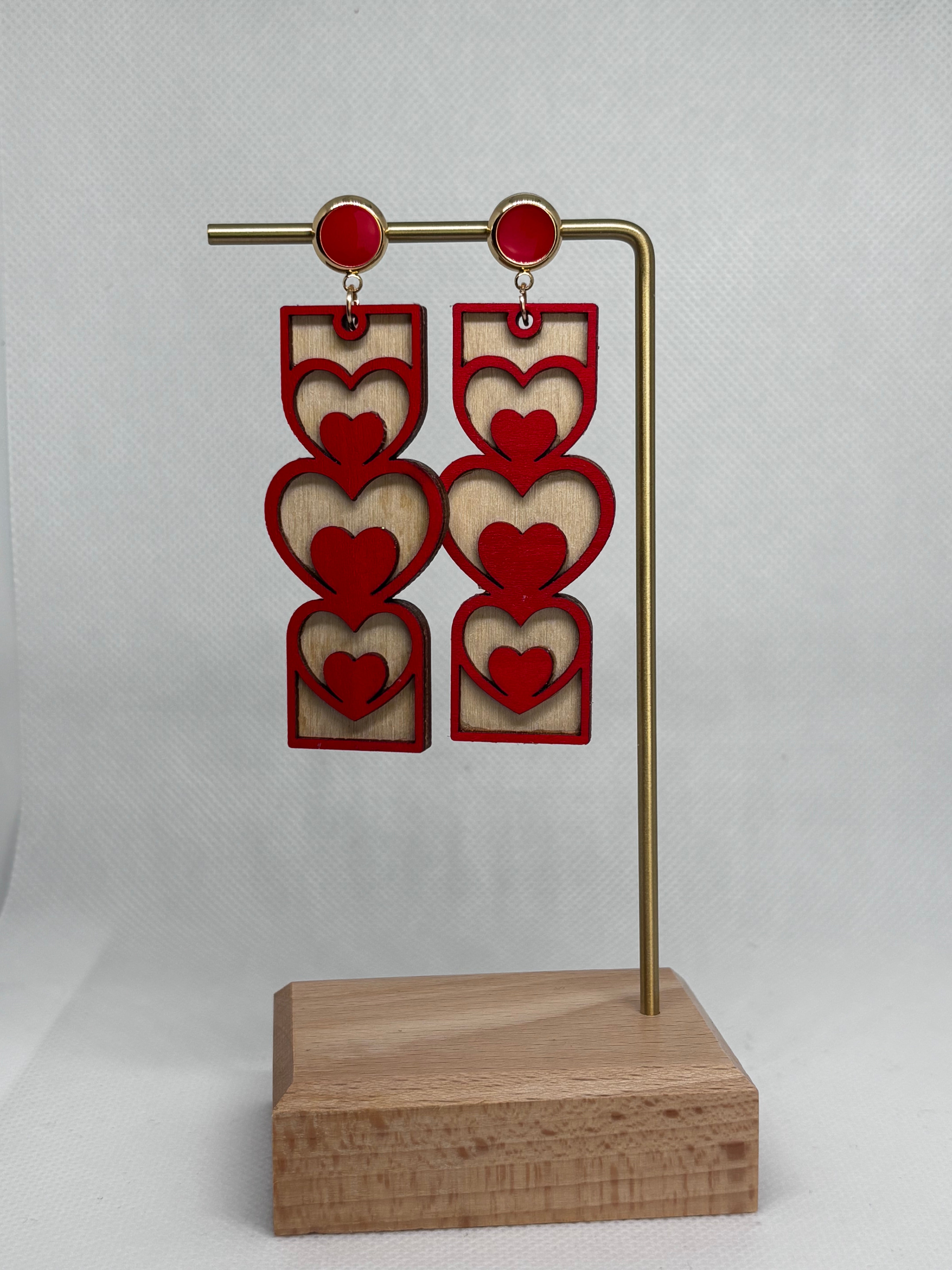 Cœur Enchanté Earrings - Akajou