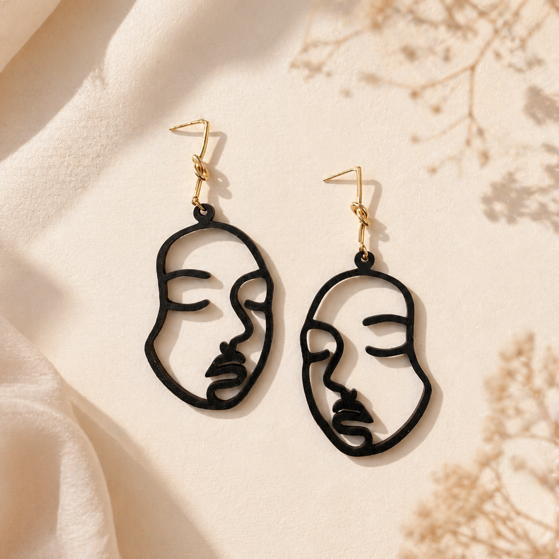 Fanm Earrings - Akajou