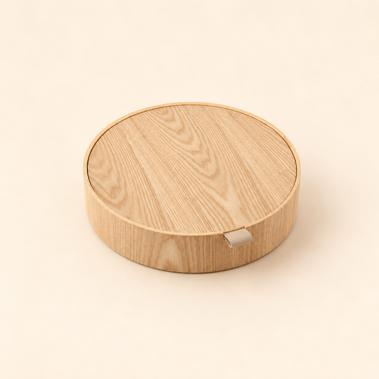 Akajou- Nature's Keepsake Round Jewelry Box - Akajou