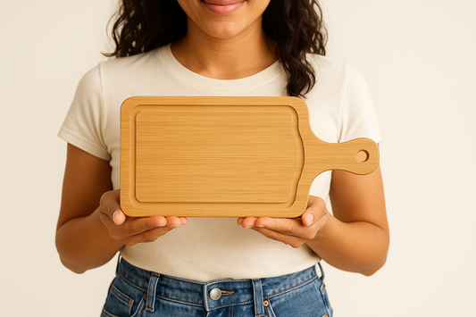 Mini Bamboo Board — Engraved or Non-Engraved - Akajou