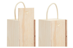 Premium Wooden Wine Box Set