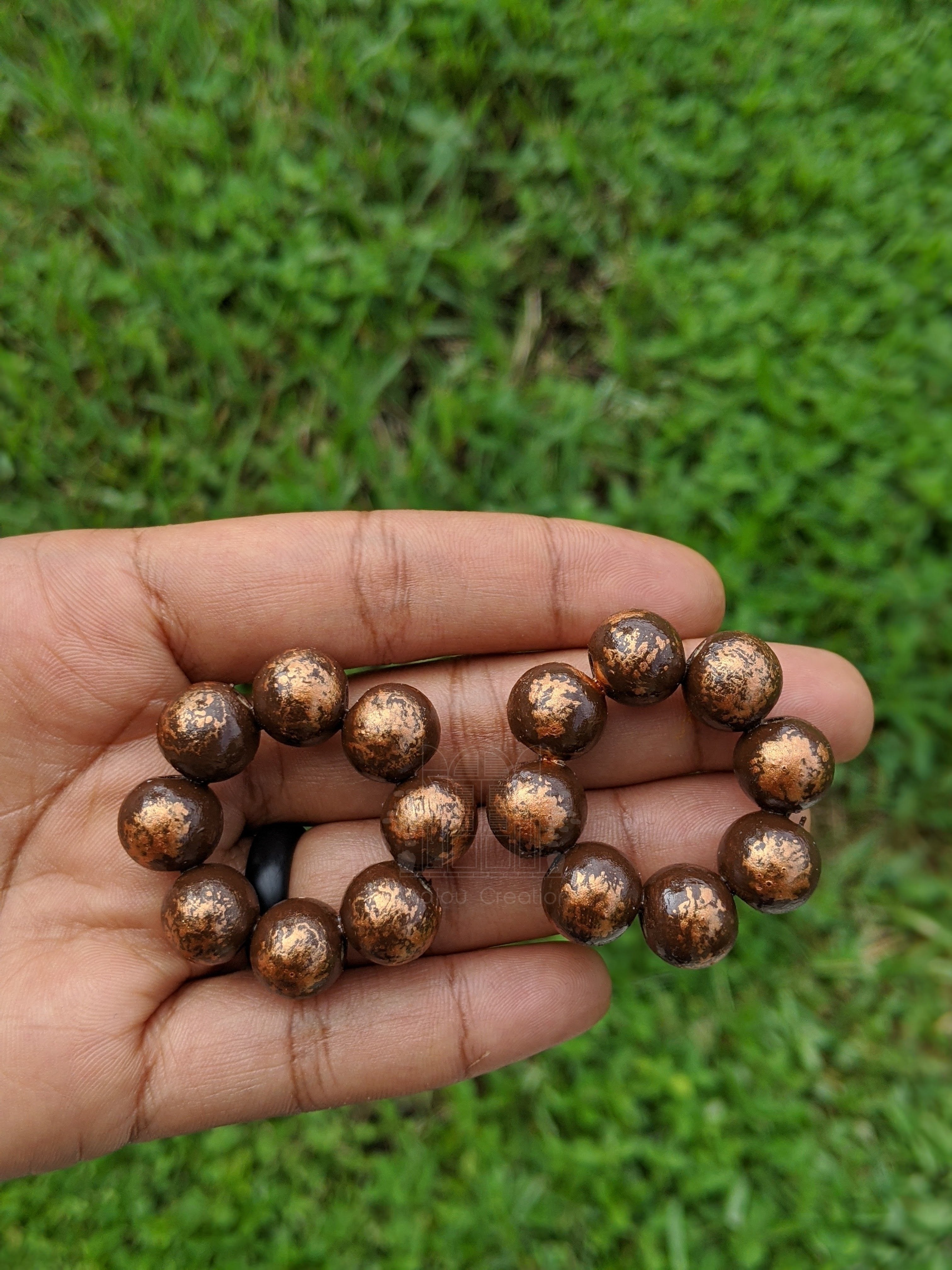 Danna Wood Earrings Ombre - Akajou