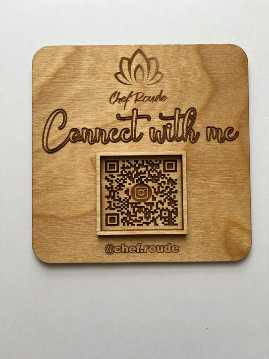 QR Code Sign - Akajou